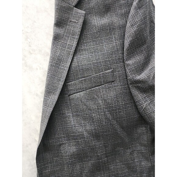 Lauren By Ralph Lauren Black Label Men's Classic Fit Plaid Sport Coat 42R - Picture 15 of 16